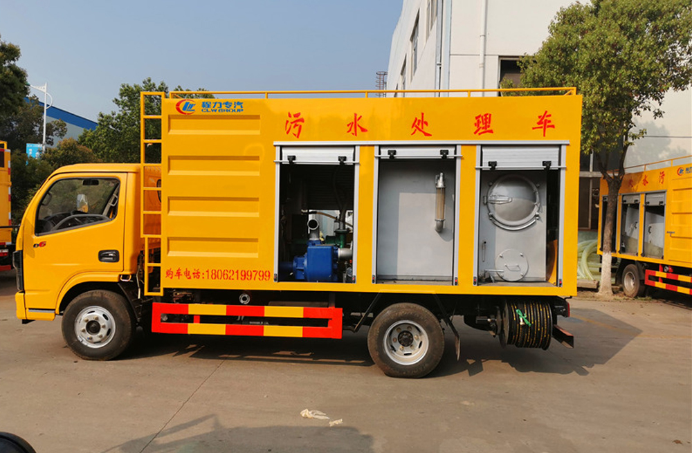 小区污水分离车