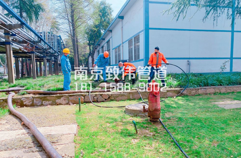 360小区石化工厂管道清洗